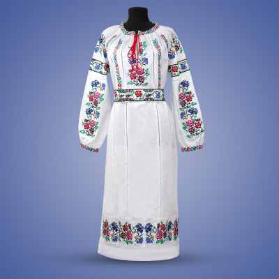 Embroidered dress "Forest Nymph"